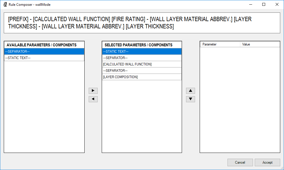 Revit AutoName Rule Composer